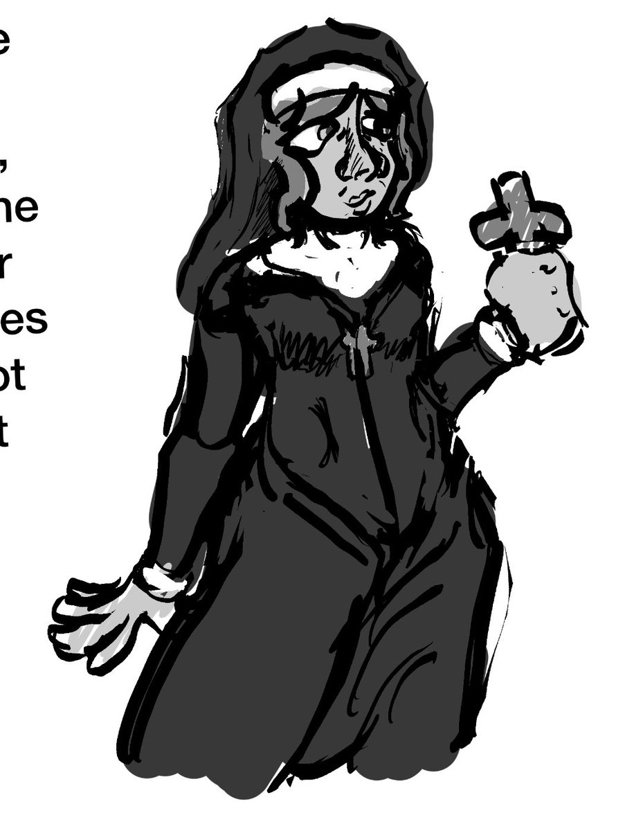 PopcornKn1ght's tweet photo. Lenore from #sinnermaker (I need to learn how to draw clothes) https://t.co/srfvFktWN8