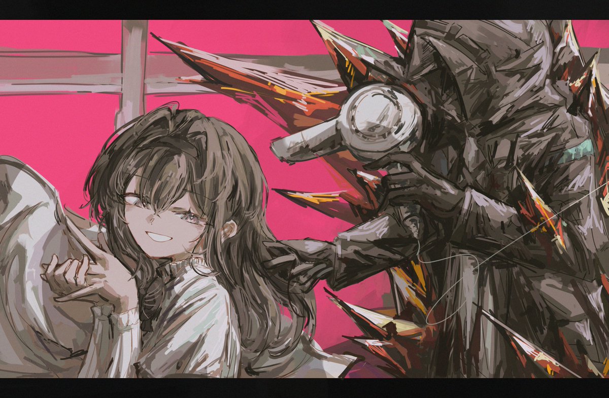 laqry's tweet photo. ずうっといっしょ!

#arknights https://t.co/mJP01PEFSA