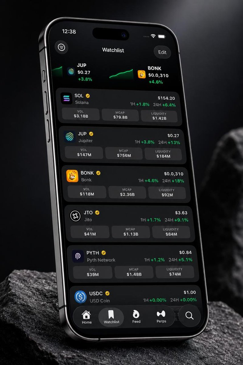 ShokaiDunk's tweet photo. @novawallets  Nova V3 just dropped and right away you can tell this isn't your average Solana wallet anymore It started clean and simple but now it's turning into a real privacy beast with the smoothest UX I've seen especially that watchlist screener. Everything just flows. Culture needs better tools and Nova is actually delivering. check it out on the app store.
