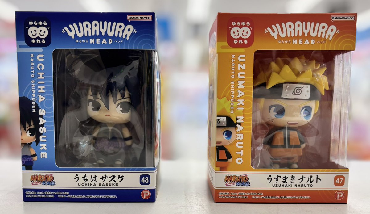?景品入荷しましたー！? #NARUTO疾風伝 #ゆらゆらヘッド #フィギュア 