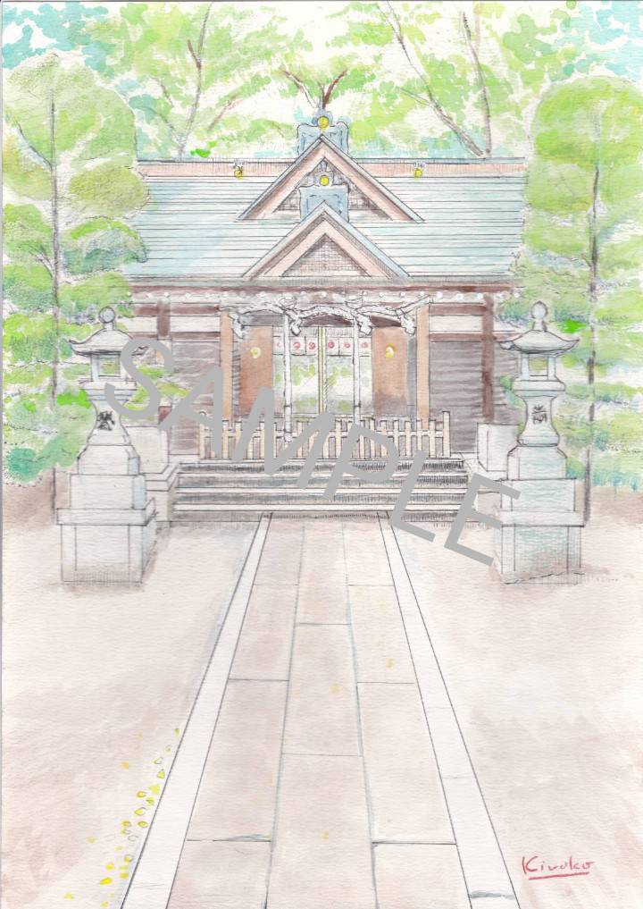 biwajerry's tweet photo. 牛倉神社本殿
完成しました。長かった…
ポストカードの納品は来週中に予定してます。今回から作��の表記は「kiwako kamata」にいたします。在庫に関しては今のところ「～tanaka」据え置きです。マイナーチェンジですが、よろしくお願いします。
#牛倉神社
#上野原 https://t.co/cw24MUcv2C