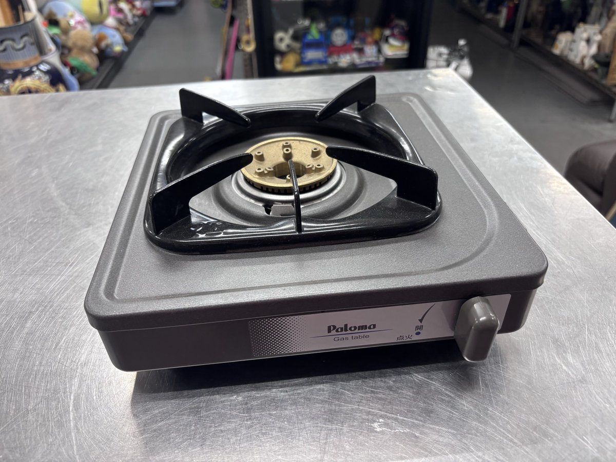 パロマ 都市ガス用1口コンロ PA-E18F 入荷いたしました 2019年製 使用 