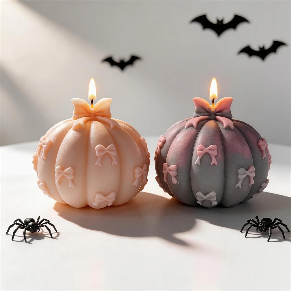 MsDIYSupply's tweet photo. Cute Bowknot Pumpkin Silicone Mold for Halloween Candles, Resin, Plaster, and Autumn Crafting https://t.co/rPKvTPTgtg via @Etsy https://t.co/xbrR1d2YC4