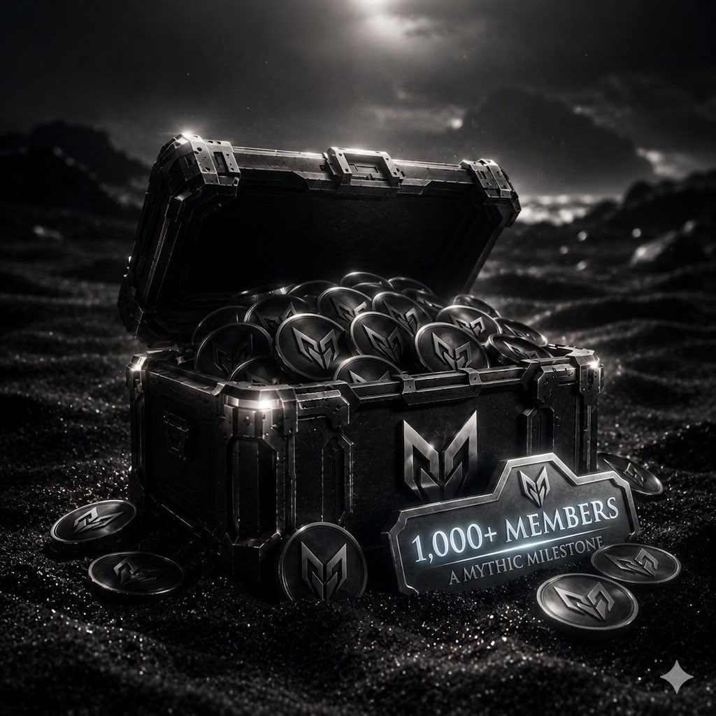 pearl40814's tweet photo. gMythic🤭

1,000 MEMBERS🎉
We officially crossed a major milestone today, MYTHIC fam

A massive thank you to everyone for the endless support, activity, and positive energy you bring to the community every single day. 

Seeing this family grow has been incredible

@Mythicdotlive https://t.co/XS9gsWz8V6