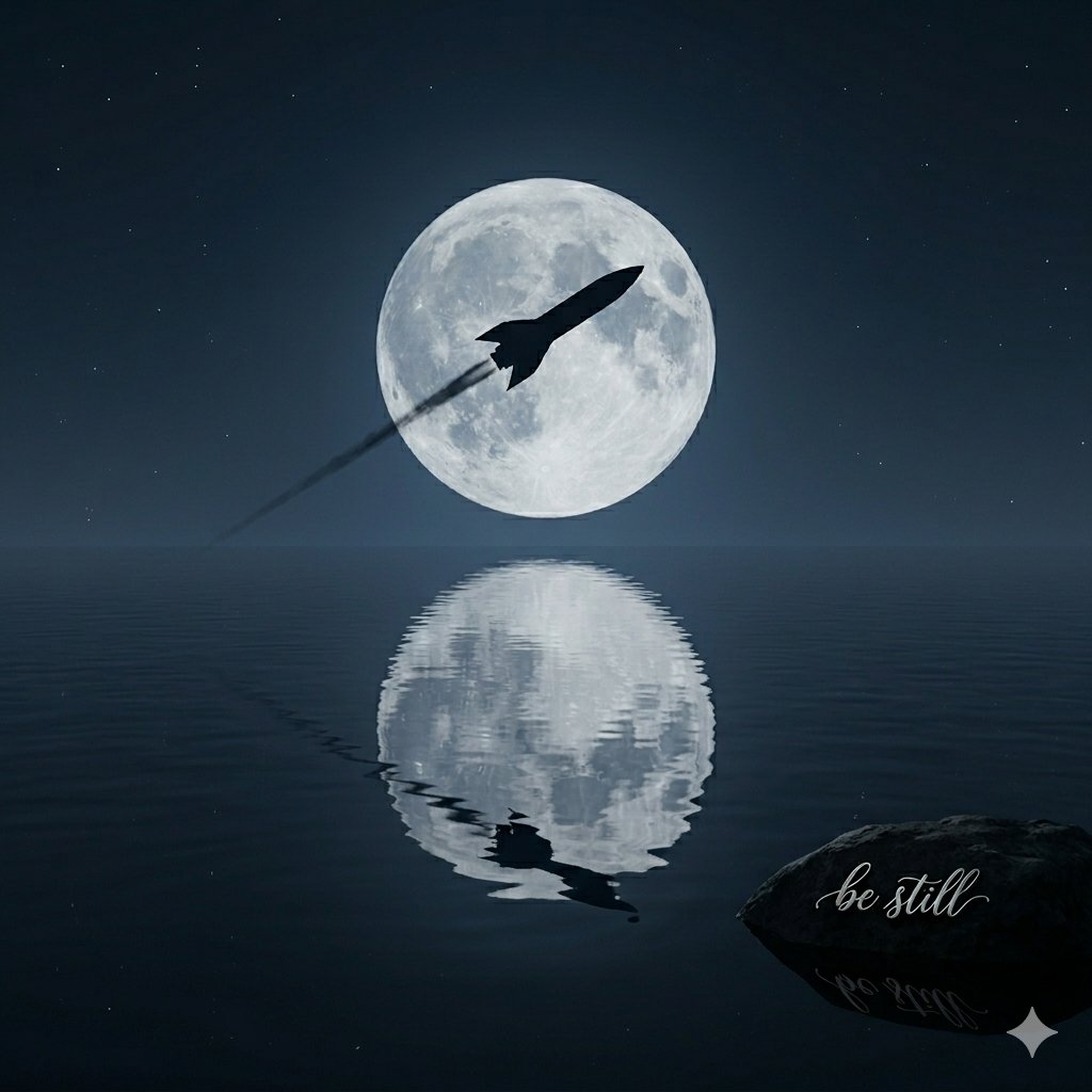 MINIMALSTILL's tweet photo. The noise reaches for the moon. The wise wait for it to rise. Be $STILL https://t.co/CglbaaED4R