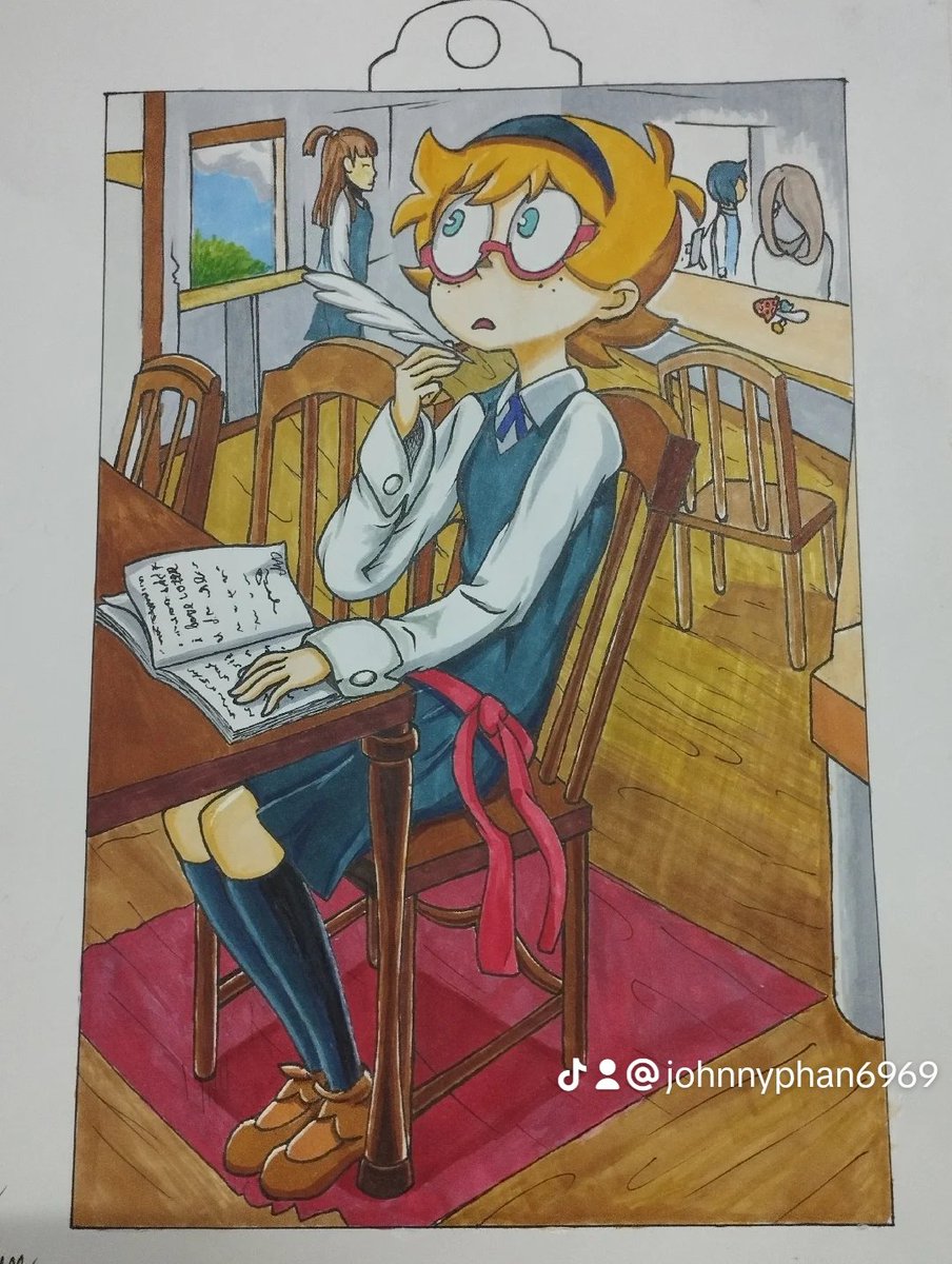 Anhan899525155's tweet photo. - Thinking 🙄

#lottejansson #littlewitchacademia #artists #Johnnyphan https://t.co/jJ8N6QzcS4