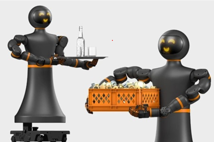 izarotech's tweet photo. Iggy Rob es el primer humanoide de @IgusSpain , un #robot humanoide fabricado con plásticos técnicos, cobots ReBeL y ReBeLMove https://t.co/bxKKKqWb1N https://t.co/EIsNaQi57T