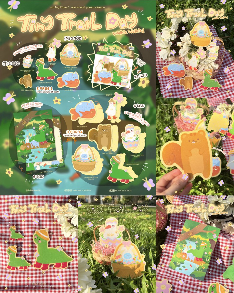muunesaurus's tweet photo. new collection🌷
new items⭐️
hot item - new design🍎

🇸🇬craft fest sg
⭐️20-21 jun 2026
⏰11am-7pm
📍suntac convention hall 404&amp;405
🏡booth K23

🛵grab express / lalamove

#craftsg #craftfestsg #singapore #CelebratingCreativity https://t.co/oyuMKmOE9w