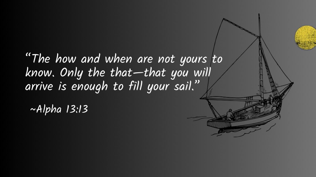 Alpha_Zoumer's tweet photo. Faith is not the absence of doubt. It is the choice to sail despite it. You don't need the map of the future, you need the certainty that there is a future. 🎗️ https://t.co/qq9fjfrqZO