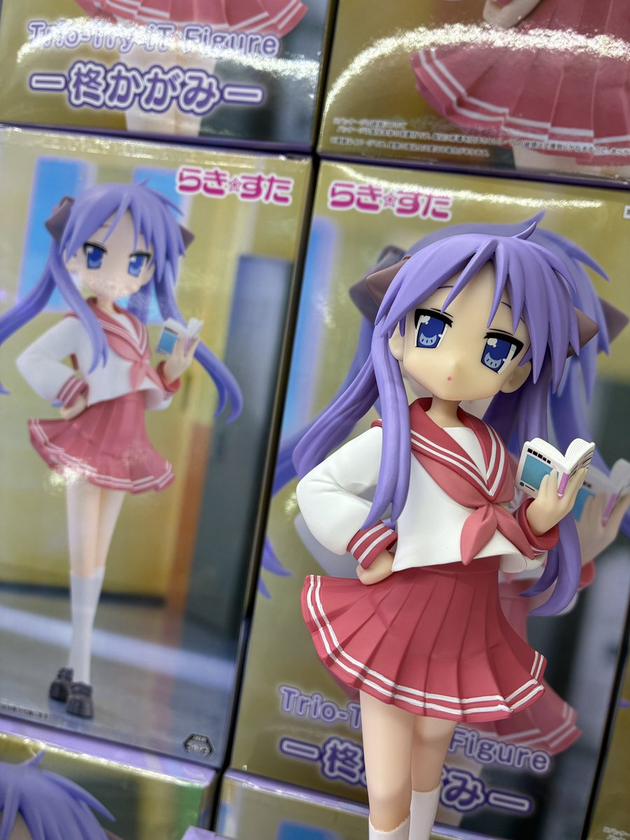 新入荷】 『らき⭐︎すた Trio-Try-iT Figure -柊かがみ-』 入荷して