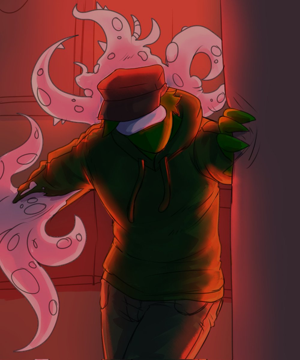 konnorgojo's tweet photo. Little wip 
#AmongUsShow #AmongUs #Green https://t.co/r7TWpOIQRe