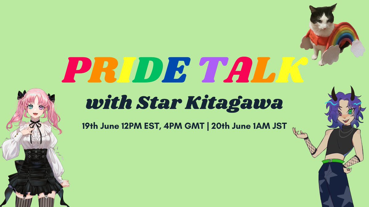 Jules_Striped's tweet photo. For my last Pride Talk guest, my lovely and talented friend @StarKitagawa will be joining us in some nail painting while sharing our stories together💫Please join us for a cozy time while Star share her experience🩷💜

19 June 12PM EST, 4PM GMT | 20 June 1AM JST https://t.co/alfTWQOid5