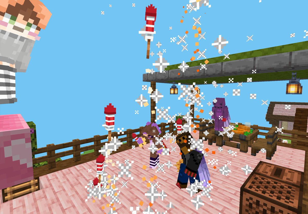 KickBackOficial's tweet photo. Fue muy lindo regresar al Realm y poder pasarla todos contigo en tu cumpleaños @Laralabunuy fue un momento muy especial
#Minecraft #minecraftbuilds #gaming #minecrafter #minecraftpe #minecraftbuild https://t.co/uw9KW30T1Z