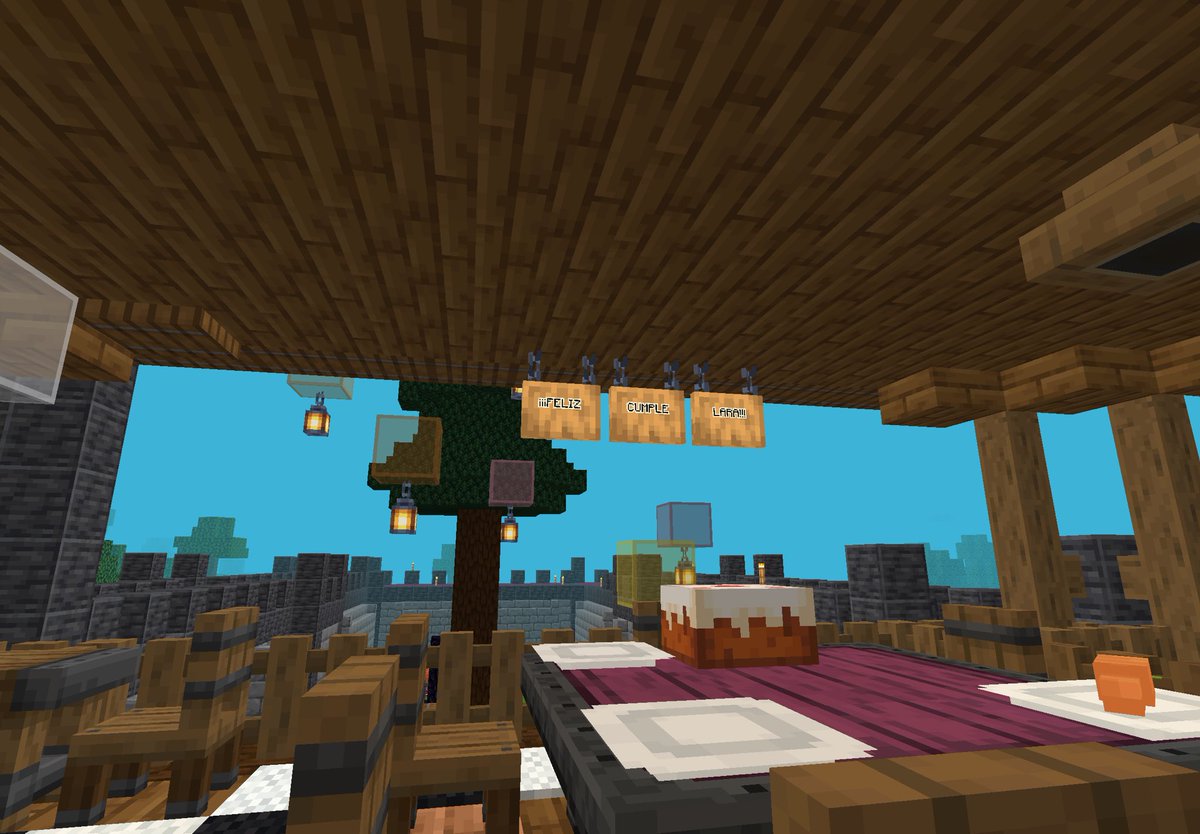 KickBackOficial's tweet photo. Fue muy lindo regresar al Realm y poder pasarla todos contigo en tu cumpleaños @Laralabunuy fue un momento muy especial
#Minecraft #minecraftbuilds #gaming #minecrafter #minecraftpe #minecraftbuild https://t.co/uw9KW30T1Z