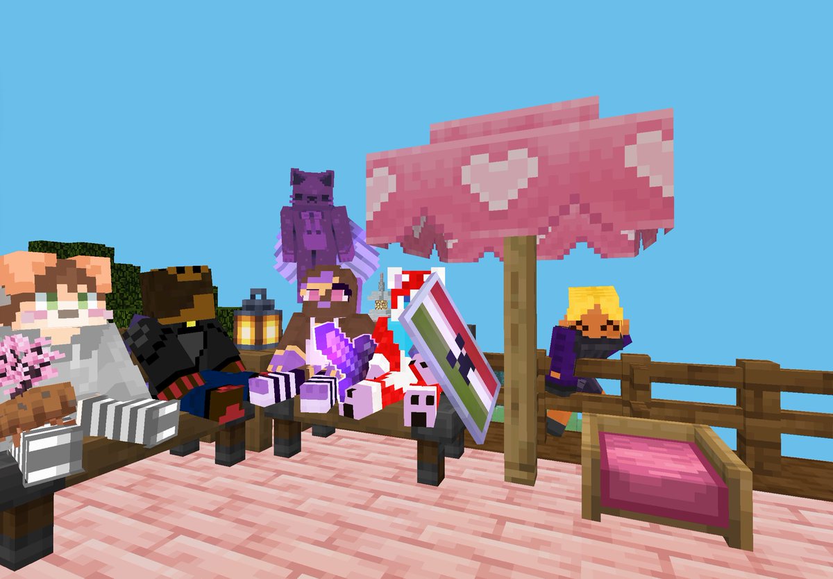 KickBackOficial's tweet photo. Fue muy lindo regresar al Realm y poder pasarla todos contigo en tu cumpleaños @Laralabunuy fue un momento muy especial
#Minecraft #minecraftbuilds #gaming #minecrafter #minecraftpe #minecraftbuild https://t.co/uw9KW30T1Z