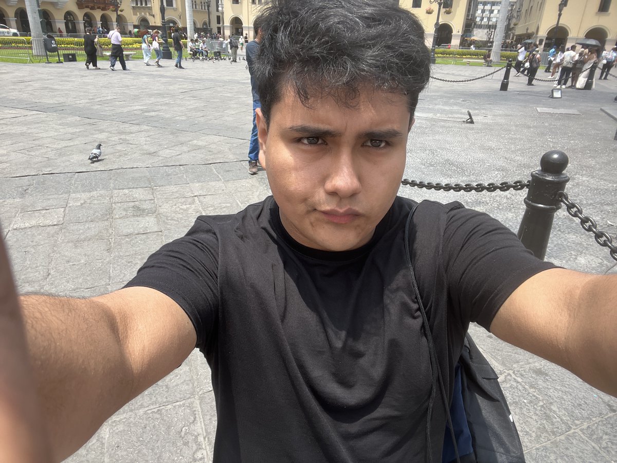 luislonsoz's tweet photo. Here I am in Lima's main square, I hope to return soon. Lima is a mysterious city��🏻‍♂️ https://t.co/rlq49va4ku