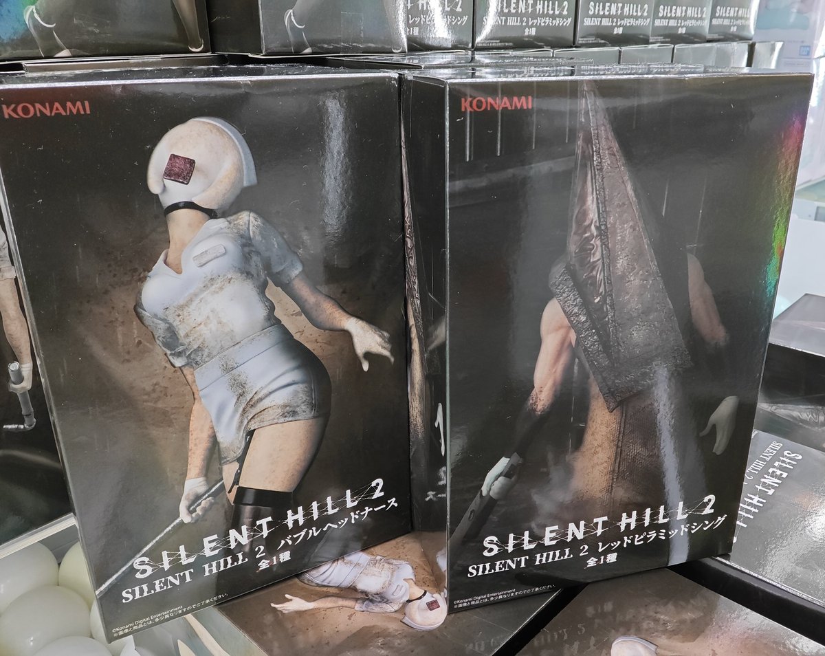 プライズ情報】 SILENT HILL 2 ☆レッドピラミッドシング ☆バブル 
