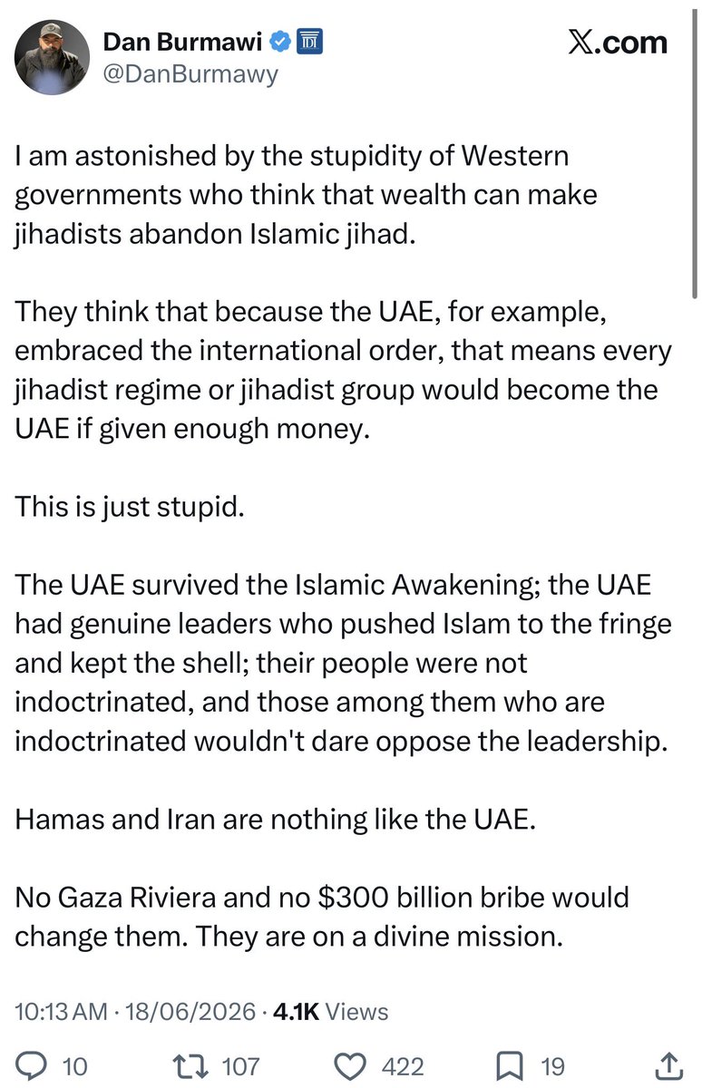 PekicDaniel's tweet photo. @SartorialShootr One of (and there are others) the reasons why is this. The West imports the problem that the UAE deports. https://t.co/NyQSTBDHhj