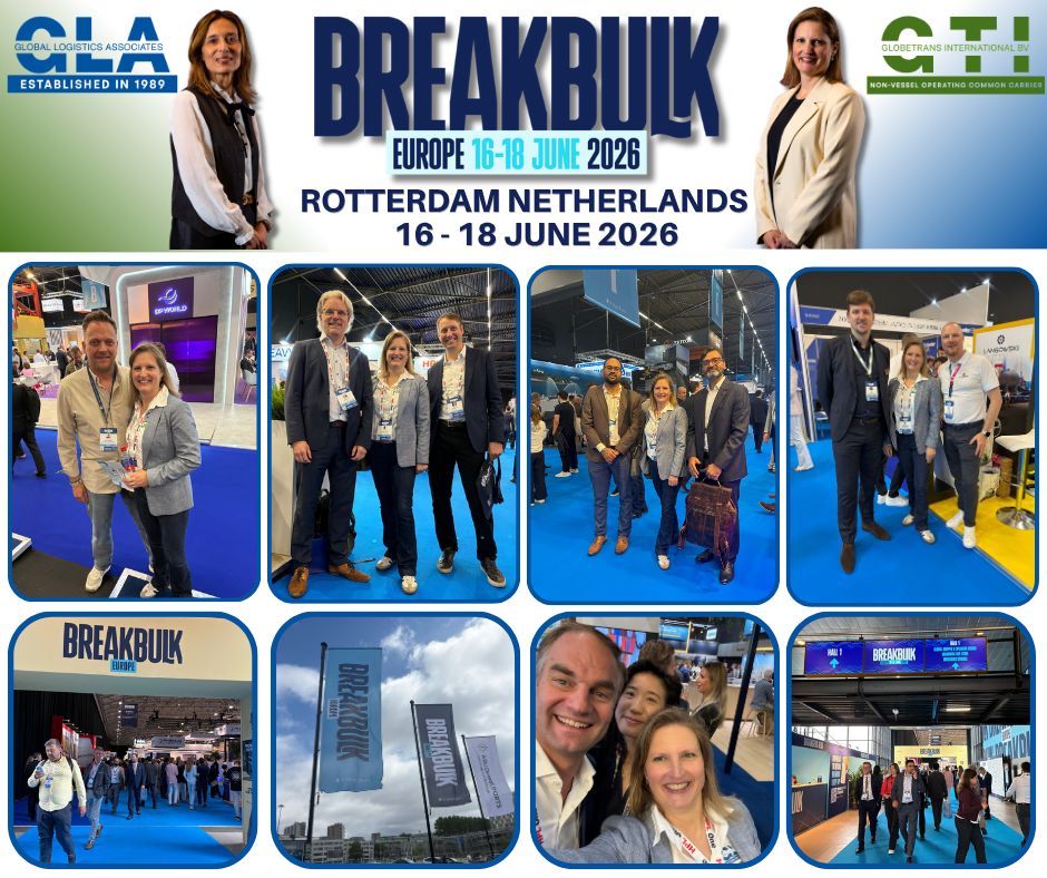 GLANETWORK's tweet photo. BREAKBULK Europe day2. Thank you to everyone who met us yesterday we had a very productive day. #Globallogisticsassociates #BreakBulkEurope https://t.co/xbhLfr524T