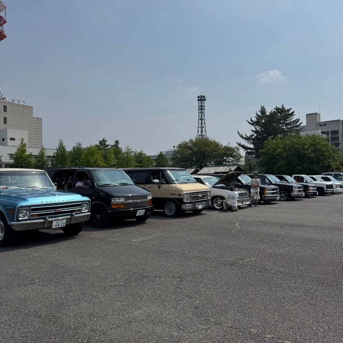 yazawa50's tweet photo. そう言えば6月14日ACARSのイベントA-DAY行ってきました🚗³₃
往復約240Kmノートラブルで行けました
C20初の遠出怖かったです笑笑
皆カッコよすぎでした‼️ https://t.co/f50uLyvvfz