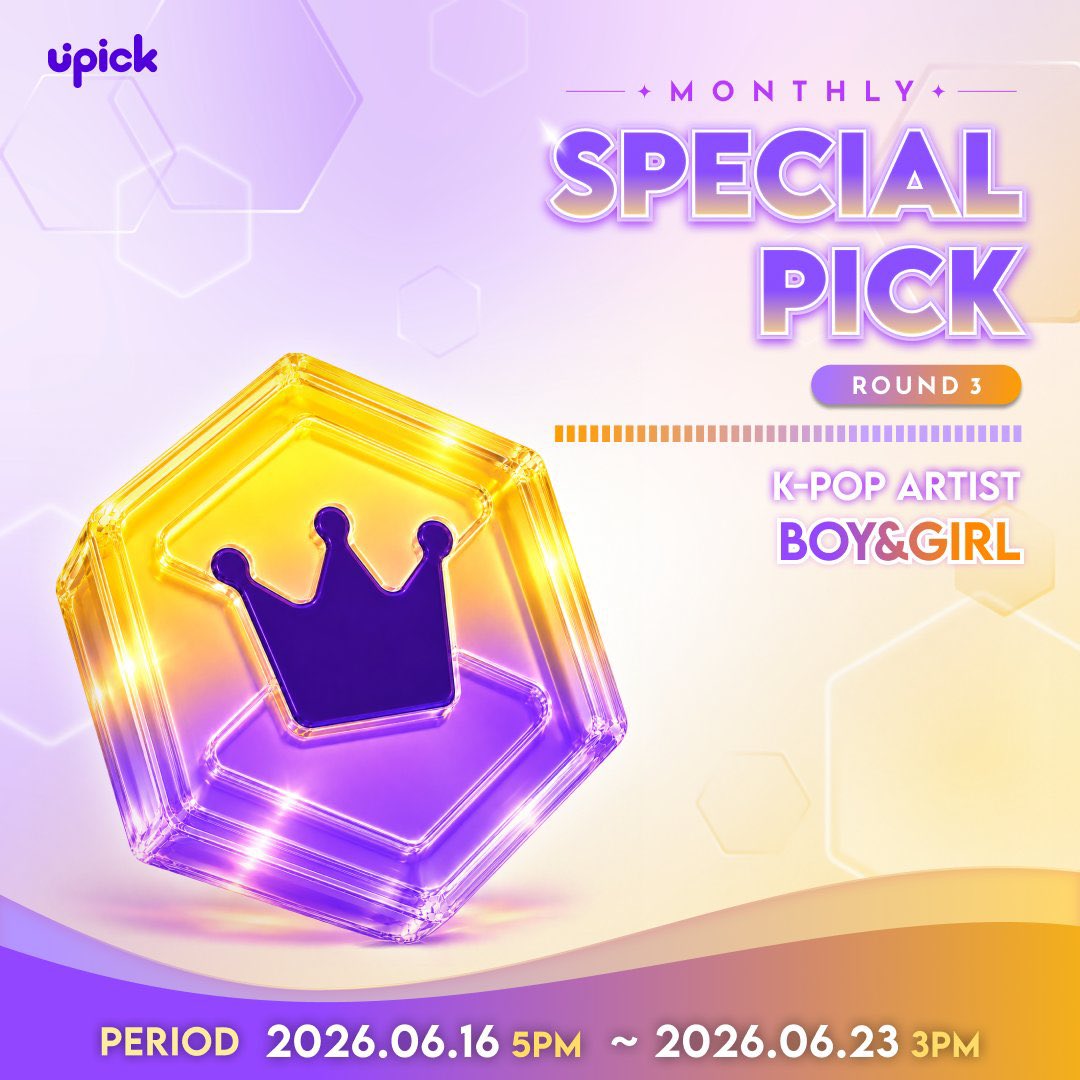 CODE7GLOBAL's tweet photo. [UPICK]

ENGENEs, after the last two rounds, only #NI_KI remains in the Round 3 Special Pick – KPOP Artist Poll on the UPICK app!

Let’s give him our full support and help secure this reward in the final two rounds. Only the Top 2 will advance to the finals.

𝐓𝐈𝐌𝐄 𝐀𝐓𝐓𝐀𝐂𝐊 𝐄𝐕𝐄𝐍𝐓
🗓️ June 18 (Today)
⏰ 5:00 PM – 5:30 PM KST

Please maximize all your accounts and use your Blue Jams (💙) during this time window.

Let’s work together and push NI-KI into the finals!

 @ENHYPEN_members @ENHYPEN #ENHYPEN #엔하이픈  #エンハイプン #니키