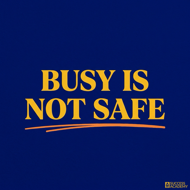 SuccessAcadUK's tweet photo. Busy is not the same as safe.

A diary that's full in April doesn't protect you in June. Ask anyone who was flat out at Easter and silent by summer.

Feast or famine isn't bad luck. It's an unfilled pipeline. https://t.co/poA0w5R2TR