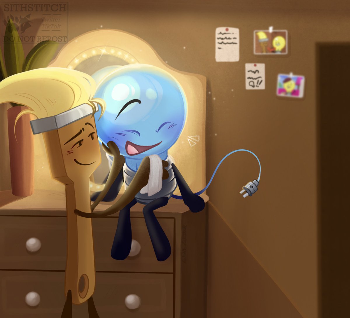 sith_stitch's tweet photo. ARISE LIGHTBRUSH FANS, BE FED
Art based off of my NEW FIC
-> https://t.co/413TDeRZbU
Go read if you like fluff one shots!
#lightbulbii #paintbrushii #lightbrush #inanimateinsanity https://t.co/qzKGtAq5M5