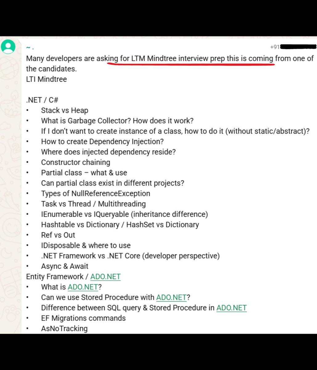 interviewhappyx's tweet photo. LTM Mindtree Interview Questions https://t.co/hgPremk3SV