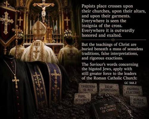 vanguard_truth's tweet photo. Rome is THE ANTICHRIST!

"Come OUT of her My people!" - Jesus https://t.co/SaPFAaVeZX