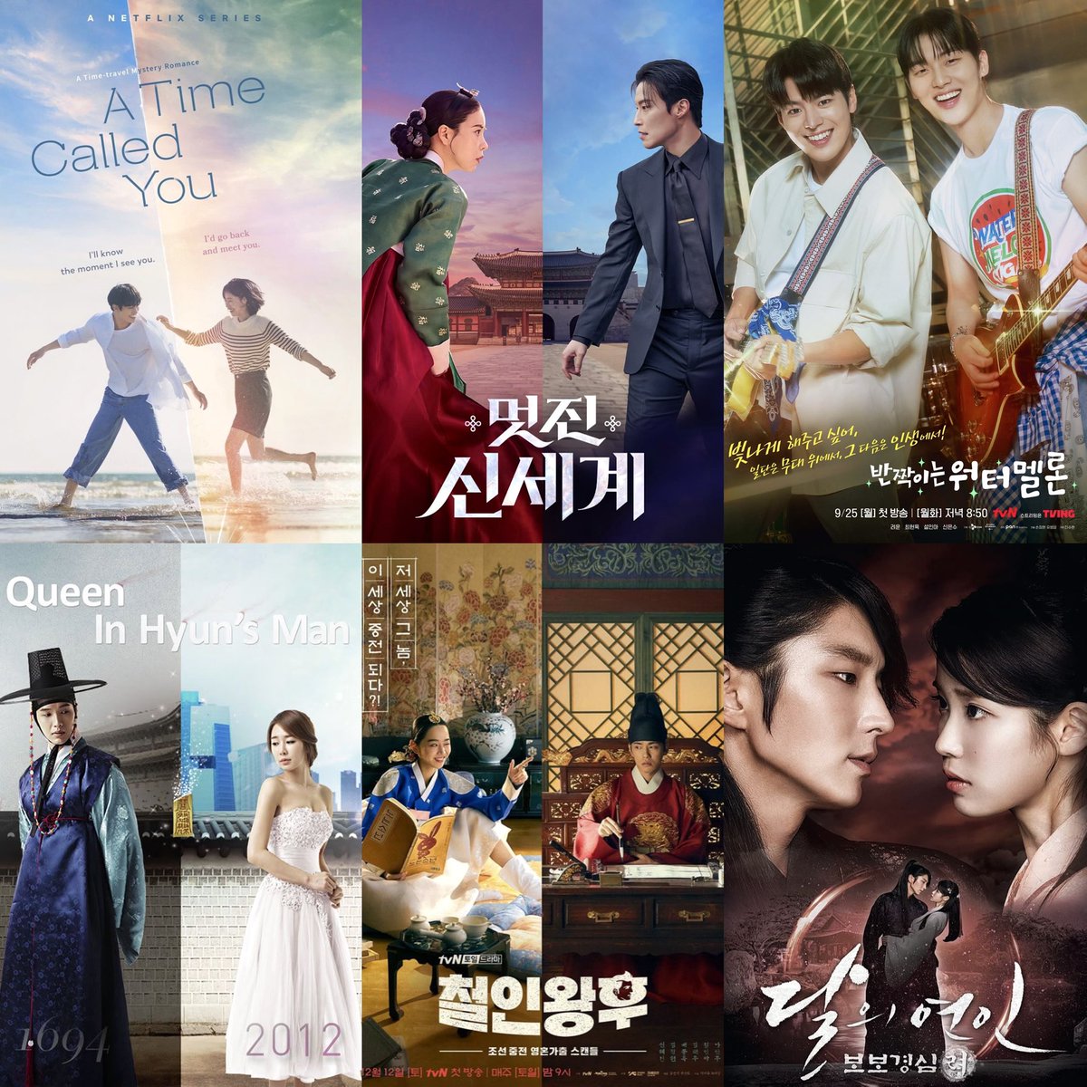 Kdramaniax's tweet photo. You can only pick 2 time-travel kdramas ⏳🌌 https://t.co/E7vk4wOn2E