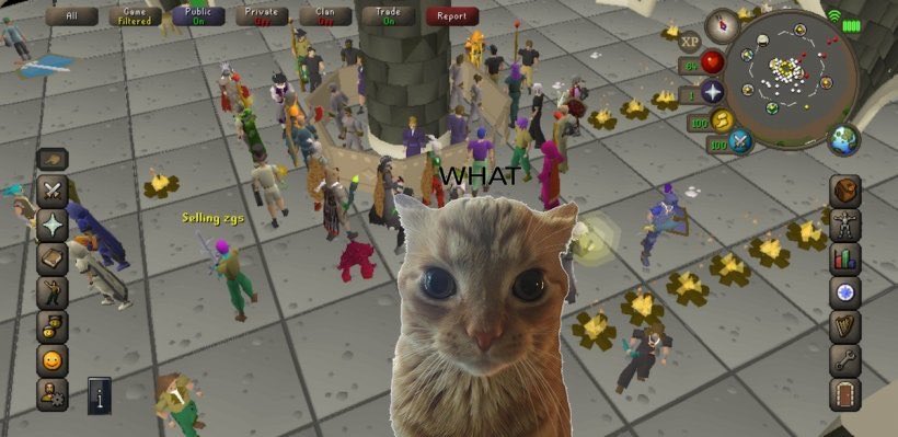 KramOSRS's tweet photo. My RuneScape friends tell me my baby iron isn’t a baby iron https://t.co/Ht5akrff5C
