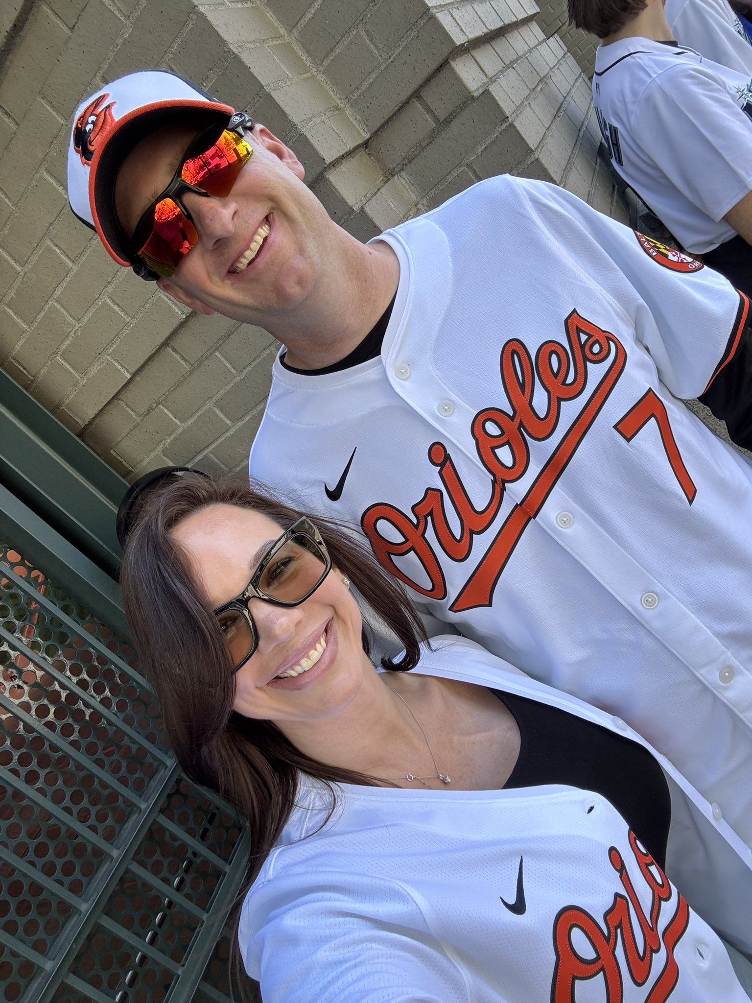 2 pic. What a heck of a game!!!!! We saw the Orioles play tonight at T-Mobile Park against the Mariners and it was WILD!!!!! There was so much action, each team hit 2 home runs, a couple got engaged on the Jumbotron, my husband, my son and myself were on TV!!!!!! I screamed!!!!!! We https://t.co/e6ObZnIHCx