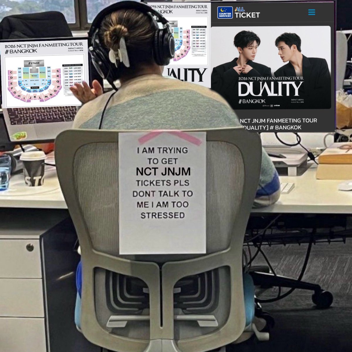 ppraebae's tweet photo. พรุ่งนี้กดบัตรแฟนมีต JNJM ขอให้ทุกคนได้บัตร ☘️🕯️☘️🕯️☘️  วินาที buy nowขึ้นก็ตัวใครตัวมันนะ 🥹🙏🏻

#NCTJNJM_FANMEETING_TOUR_DUALITY https://t.co/TJNjaTlNnD