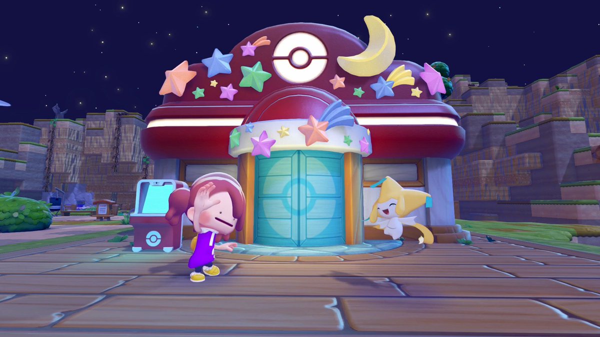 NintendHOME's tweet photo. 🎉 Évènement – Coucou ! Jirachi débarquera dans Pokémon Pokopia du 23 juin au 8 juillet avec des meubles et objets exclusifs à collectionner sur le thème des étoiles. https://t.co/KYL1Gq9TpI