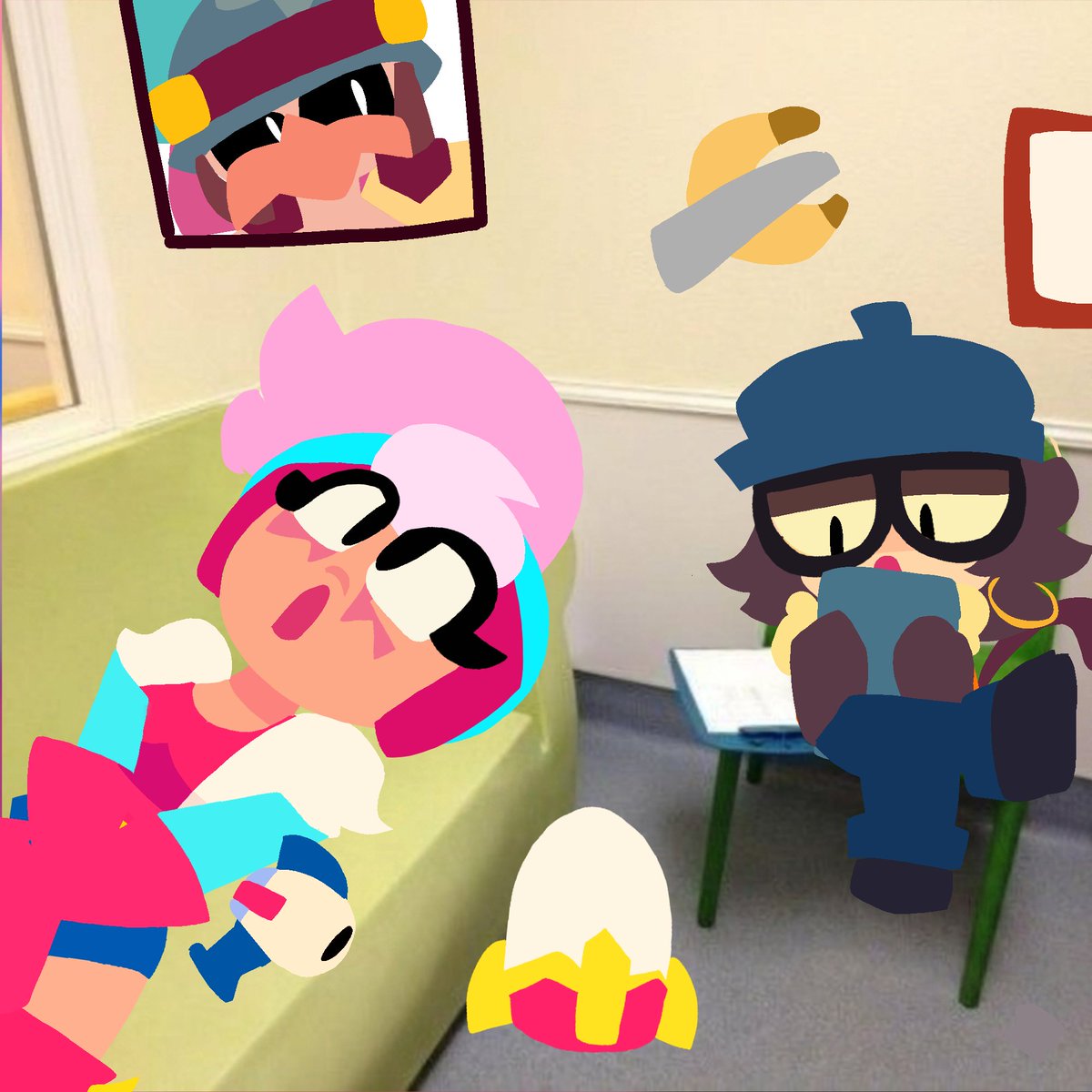 XdSky3008's tweet photo. Janet 🐱.
#brawlstarsfanart #brawlstars #brawlstarsart https://t.co/M44On27RNZ