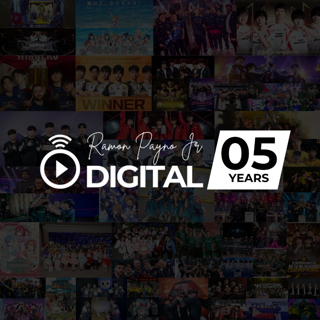 ramonsdigitalph's tweet photo. Ramon Payno Jr Digital 5th Anniversary #RamonPaynoJrDigital5Years https://t.co/y3c6NkkAxL