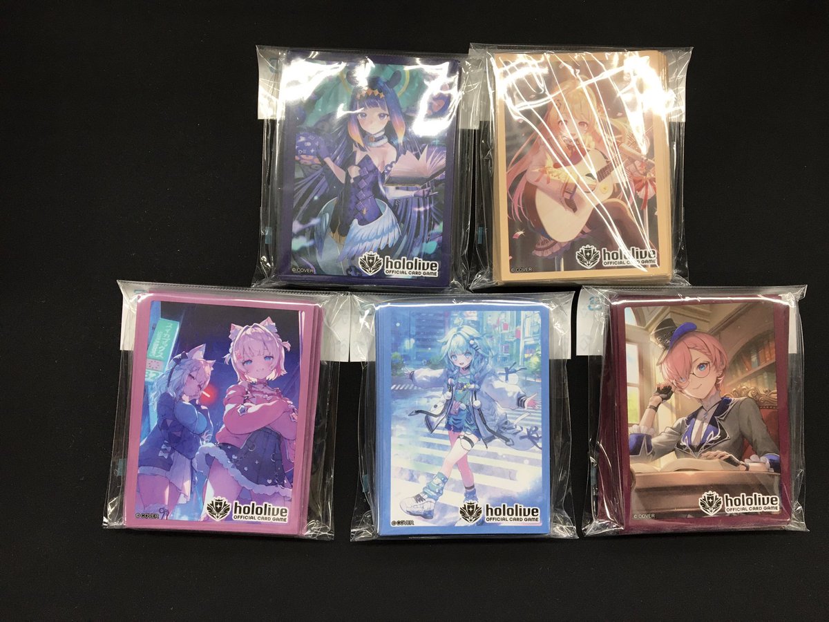 本日入荷のキャラクタースリーブになります‼︎ 販売開始は明日6/19朝