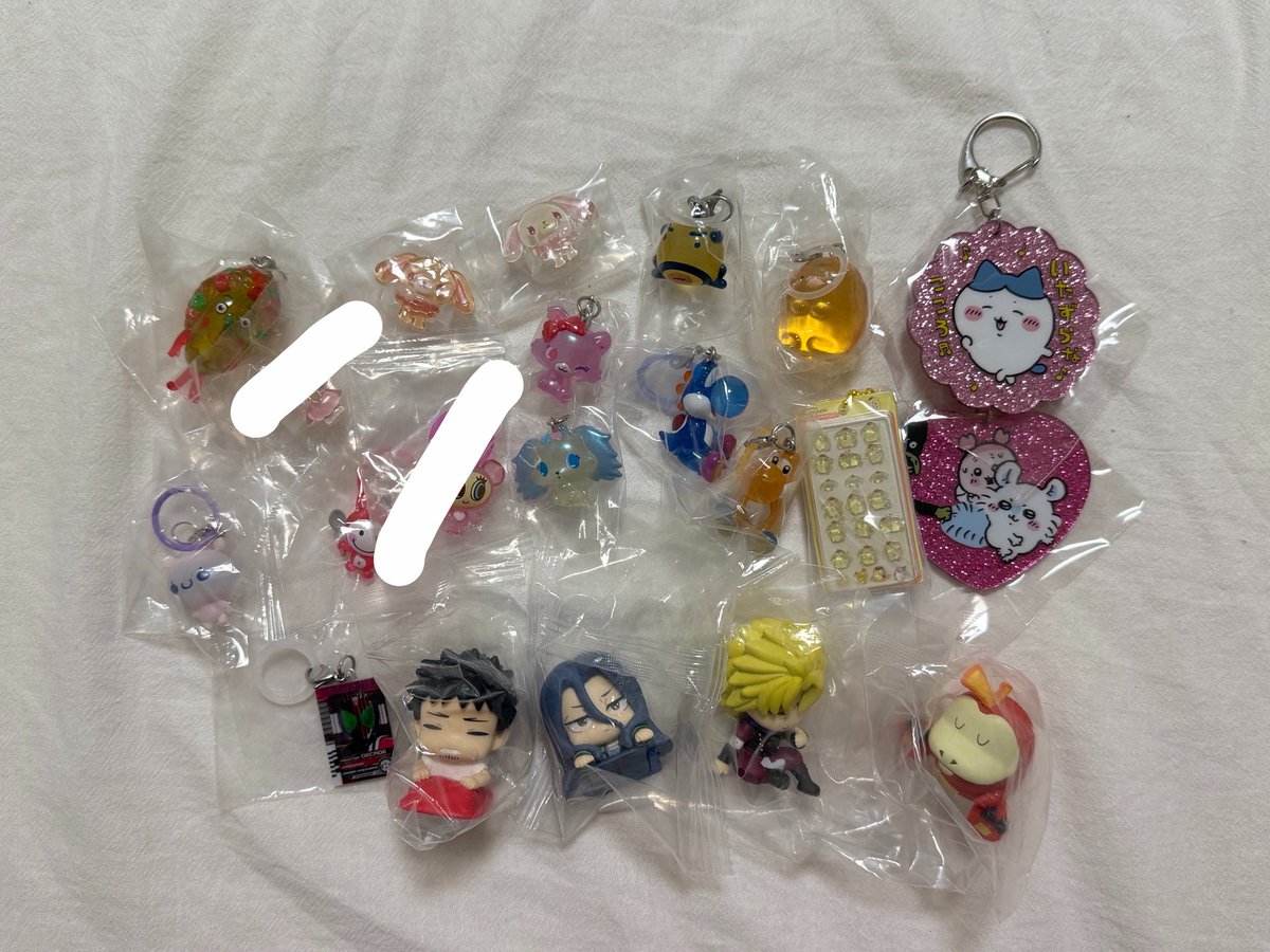 3iqs2's tweet photo. ガチャガチャ めじるし 肩ズン 交換 サンリオ クリスタル デコバンド ぷちきゅあ ヨッシー 妖怪ウォッチ チェンソーマン 斉木楠雄のΨ難

譲▶︎画像1.2枚目
求▶︎画像3枚目(上段優先順位高め)

郵送または都内手渡し https://t.co/9JgdnBukge