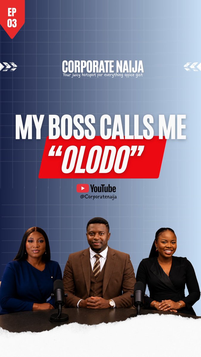 thecorporateNG's tweet photo. He calls me “Olodo”… and everyone laughs.

Corporate Confessions - Episode 3 🎙️

How much humiliation should a paycheck buy?

OUT NOW.

https://t.co/UD0D1bZR7f https://t.co/V9SOotxiPS