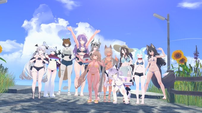 みんなで写真撮り行ったりした🦊 
