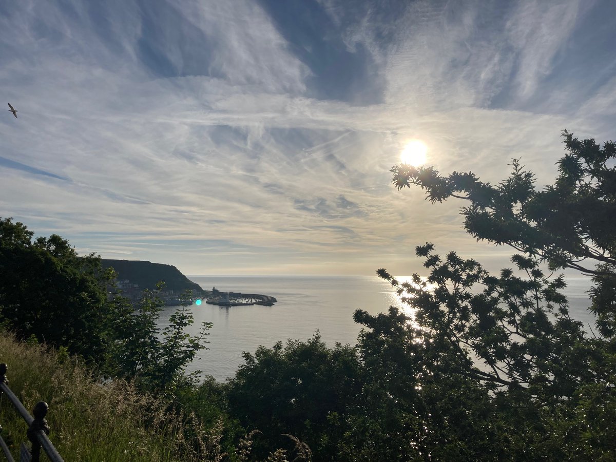 FYoungWriter's tweet photo. #Thursday #Scarborough #moring
☀️ A lovely start the stay, warm and sunny.
☀️ Have a good day, everyone! https://t.co/MogOssj5YT