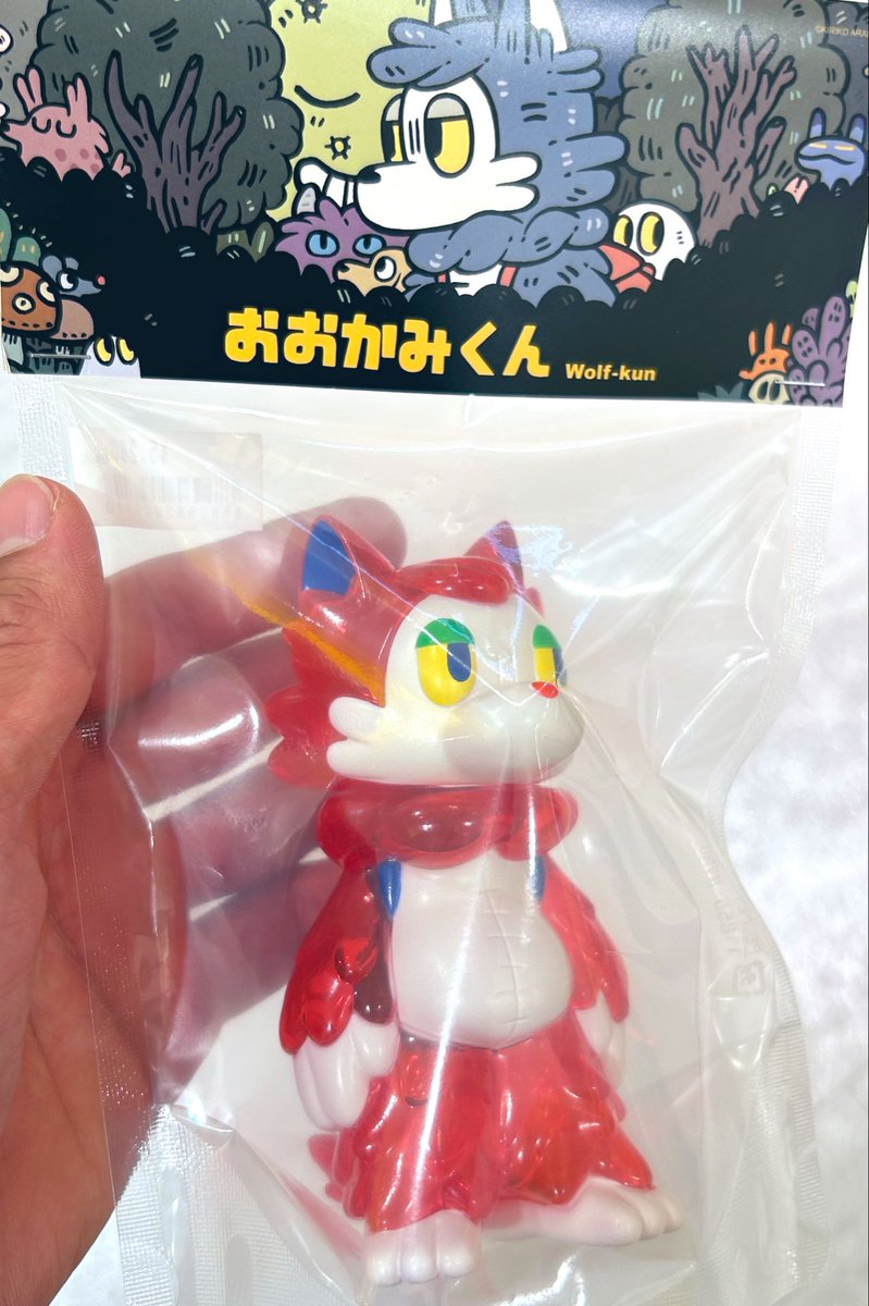 yuu_sofsof's tweet photo. POPBOX寄ってみたら
GAME COLOR REDあったー!
ゲットしたった✌️
#POPBOX #おおかみくん https://t.co/XdtoWeAQLh