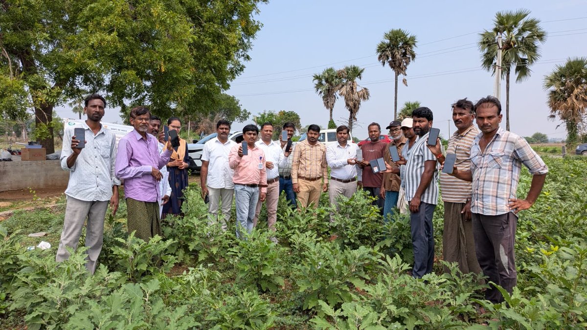 CIPMCHyd's tweet photo. Conducted NPSS awareness campaign to the Farmers and Agriculture Officers at Tallampadu Village, Khammam Rural Mandal, Khammam dist on 18.06.2026 https://t.co/XMP7sgm3NA