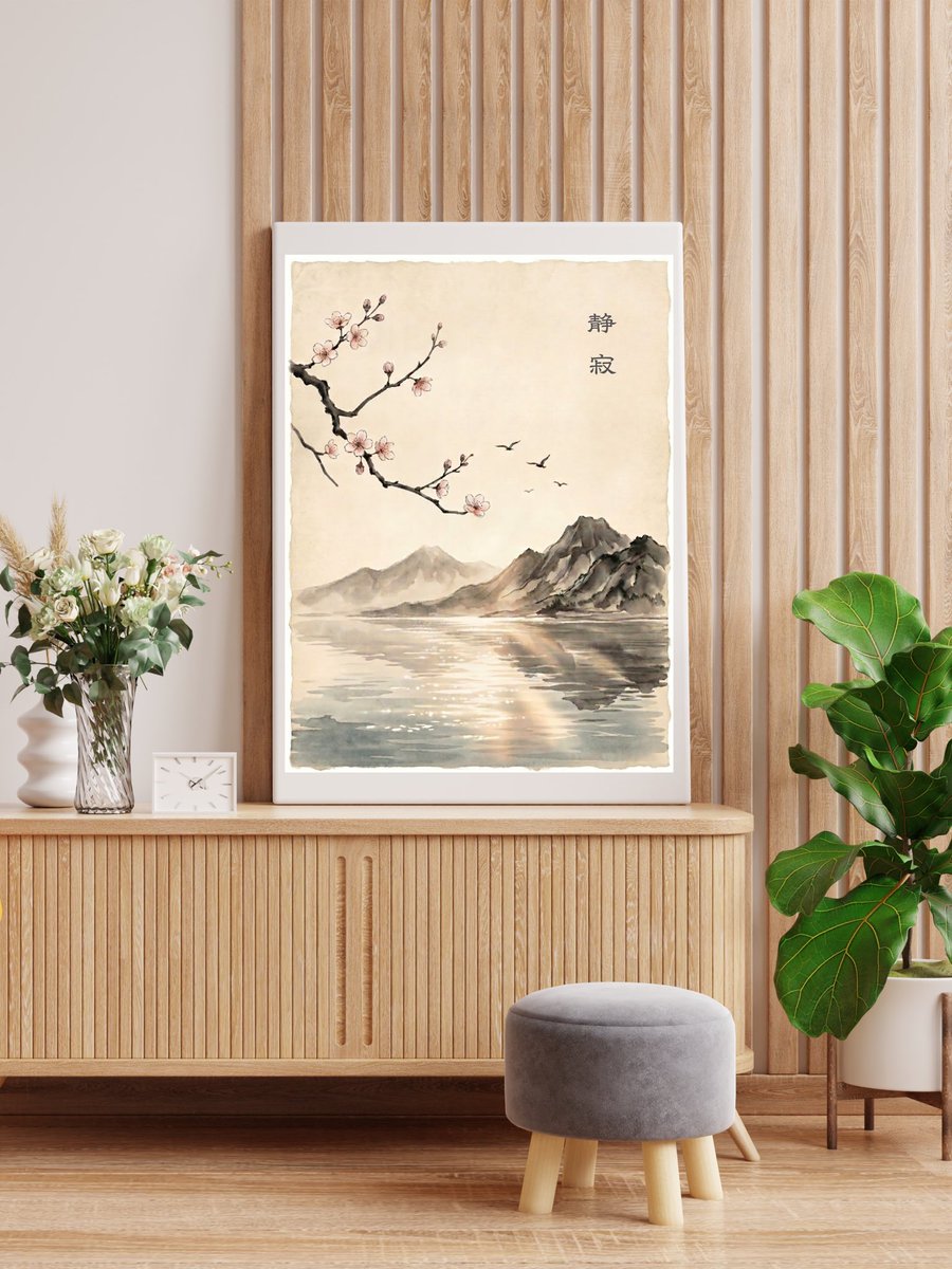 Ring11marry's tweet photo. 静寂 | Seijaku

A quiet moment where light meets still water.

🛍️ https://t.co/wAGc6tIk4d

#Japandi
#JapandiArt
#JapaneseWallArt
#WabiSabi
#PrintableWallArt
#UKIYOGLO https://t.co/tkIAQrLvnt