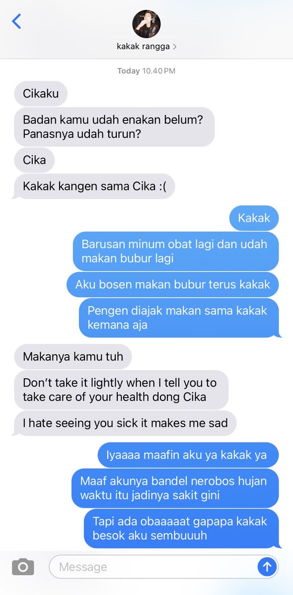 nyalacinta's tweet photo. Hoonhyeon
Cika sakit diomelin Kakak Rangga https://t.co/BHKFwxqhDJ