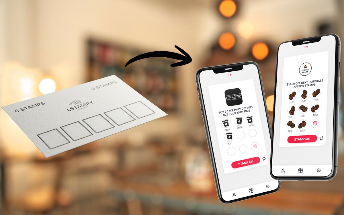 GetStampMe's tweet photo. Still using paper loyalty cards? ☕️
We break down the ROI of switching to a digital punch card for UK cafés—plus compare the leading loyalty platforms.
Is it worth making the switch? 👇
https://t.co/8IxwjABwxO
#Cafe #LoyaltyProgram #CustomerRetention #SmallBusiness https://t.co/JG3uDixRAw
