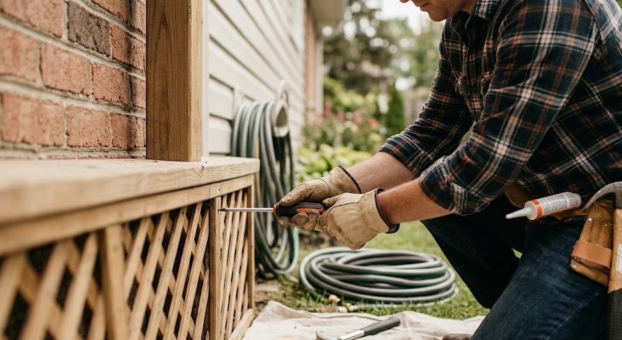 handyman's tweet photo. Small fixes today prevent costly repairs tomorrow. Find trusted solutions for every home improvement project. https://t.co/fn9kl5KGv0