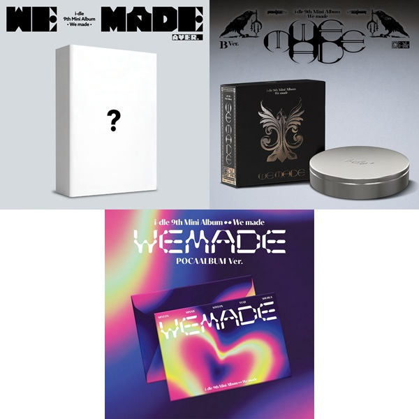 i-dle】 9th Mini Album [We made] 日本公式輸入盤 8月5日(水)に発売