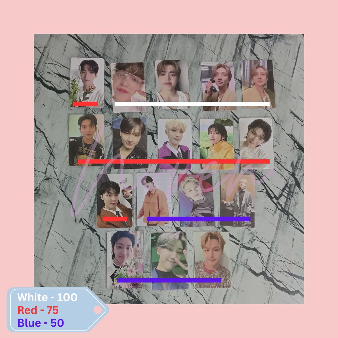 blvejj's tweet photo. WTS LFB Seventeen SVT

RPC – 4000 take all
Prices indicate in the picture 

PAYO or 3-day DOP
Loc: Bulacan

+ scoups cheol jeonghan joshua jisoo shua jun junhui hoshi wonwoo woozi uji the8 minghao hao mingyu gyu dk dokyeom seokmin seungkwan kwannie https://t.co/GXRmsDEMKH