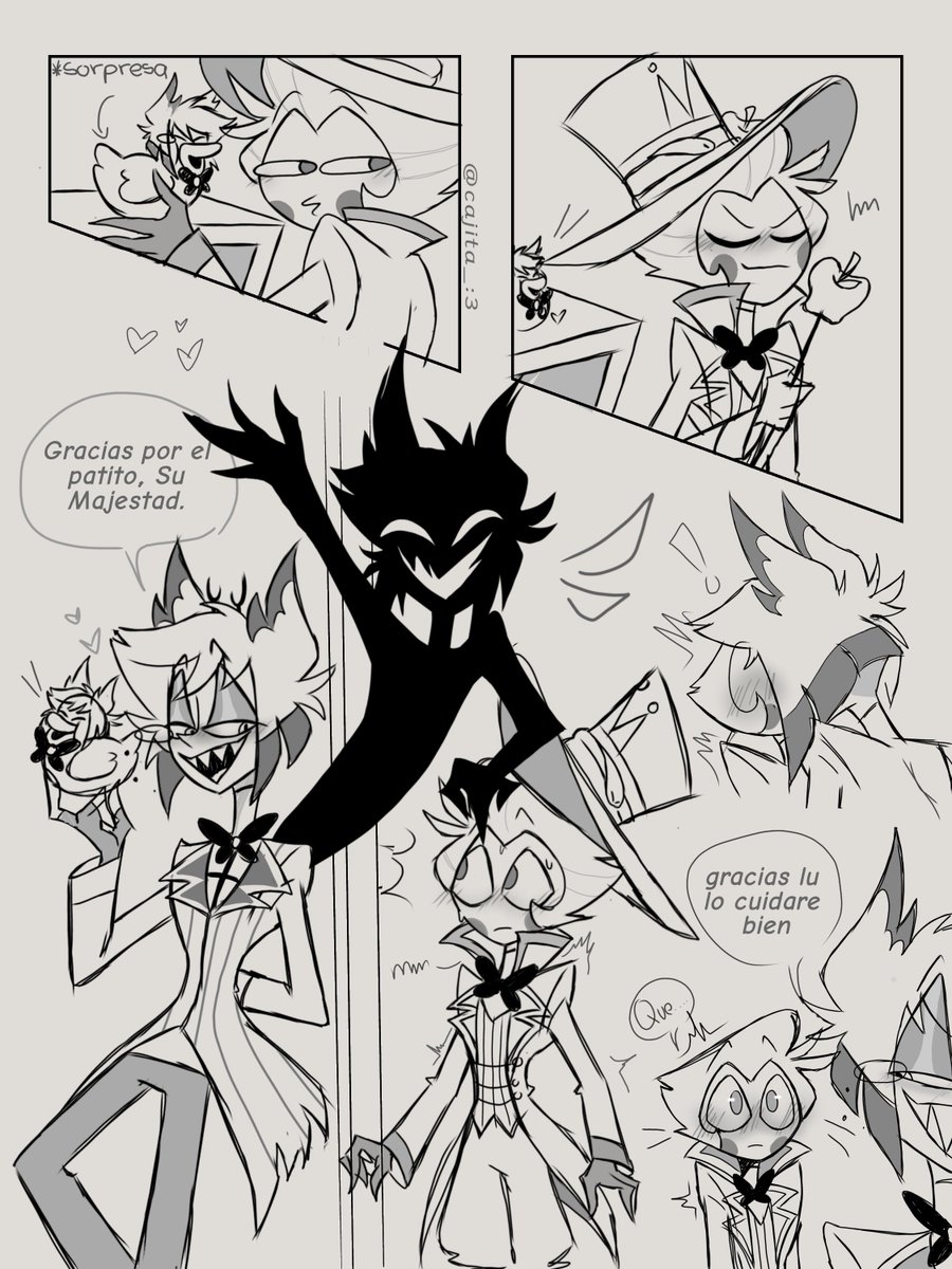 cajitasecret's tweet photo. Mini comic ajaja espero les guste❤️
#parati  #hazbihotel #radioapple https://t.co/3sVIPc2jYj
